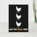 Search for chicken puns cards Rustic