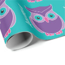 Search for owls wrapping paper Kids