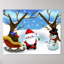 Search for santa posters Sleigh