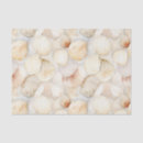 Search for sea shells tissue paper Sand
