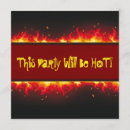 Search for fire and flames invitations Scary