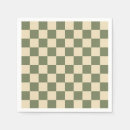 Search for checkerboard napkins Retro