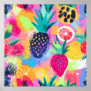 Recherche de délicieux posters Motif de fruits