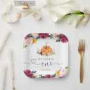 Search for fall birthday paper plates Orange