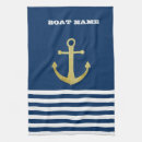 Search for navy blue gold tea towels Nautical