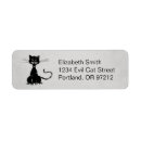 Search for cat lover return address labels Halloween