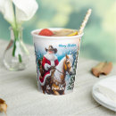 Search for santa claus paper cups Snow