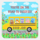 Search for elementary school square stickers Back to school