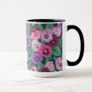 Search for colourful pansies mugs Violet
