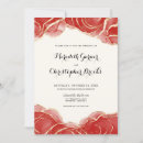 Search for red swirls invitations Calligraphy
