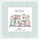 Search for easter bunny name stickers Pastel