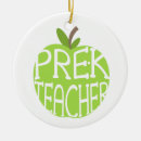 Search for pre k ornaments Teacher