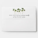 Search for beach wedding envelopes Watercolor