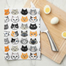 Search for grey cat tea towels Funny
