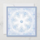 Search for blue snowflake invitations Stylish