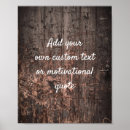 Search for wooden board posters Rustic