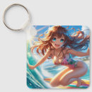 Search for anime girls keychains Cute