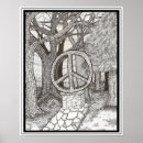Search for peace posters Vintage