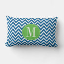 Recherche de zigzag vert coussins Initial