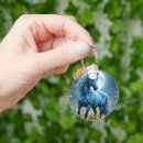 Search for blue horse keychains Fantasy