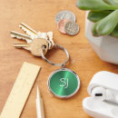 Search for metallic green keychains Luxury