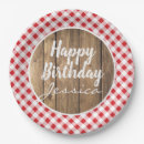 Search for black and white checkered plates Party