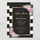 Recherche de rose noir baby shower invitations Fleurs roses