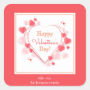Search for happy valentines day friends stickers Red