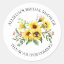 Search for yellow sunflower stickers Elegant