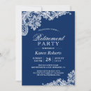 Recherche de white lace invitations Retraite