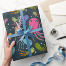 Search for under the sea wrapping paper Pink