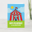 Search for circus birthday cards Cute