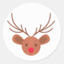 Search for christmas rudolph stickers Reindeer