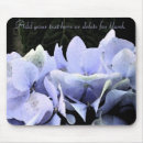 Search for hydrangea mousepads Purple