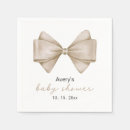 Search for baby shower napkins Coquette