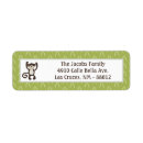 Search for monkey return address labels Zoo
