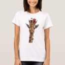 Search for giraffe womens tshirts Animal