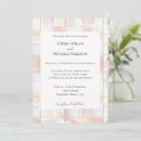 Search for peach square wedding invitations Blush