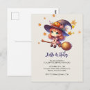 Search for witches broom postcards Spooky