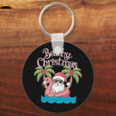 Search for beach christmas keychains Santa