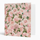 Search for pink background binders Girly