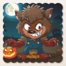 Recherche de loup garou dessous de verres Citrouille