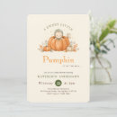 Search for sweet little pumpkin baby shower invitations Fall leaves