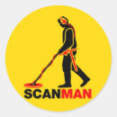 Recherche de metal autocollants Détecteur