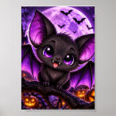 Search for halloween bats posters Purple
