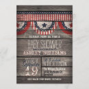 Search for rustic seasonal invitations Red