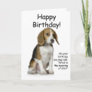 Search for beagle birthday cards Pets
