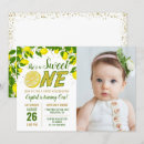 Search for sweet one invitations Summer