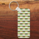 Search for natural pattern keychains Green