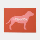 Search for bull terrier doormats Dog